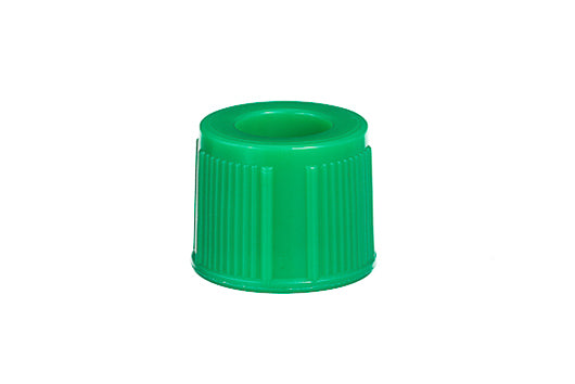 Green Snap Cap for Recapping 13mm Tubes - Bag of 1000 - GBO