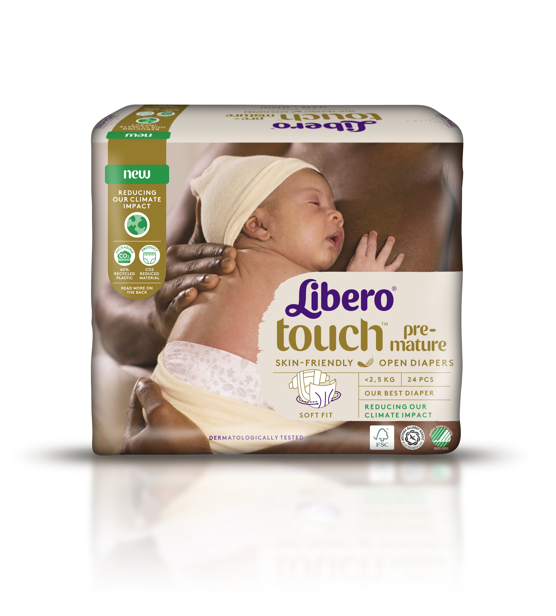 Libero Touch Pre-mature (0-2.5kg) - Pack of 24 - 