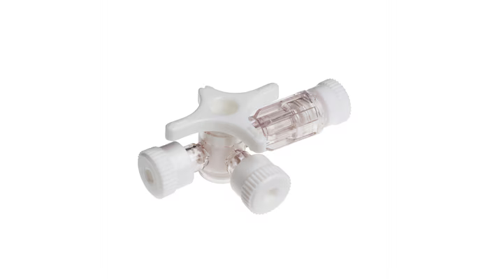 BD® Connecta™ stopcock 3 way White - Box of 50