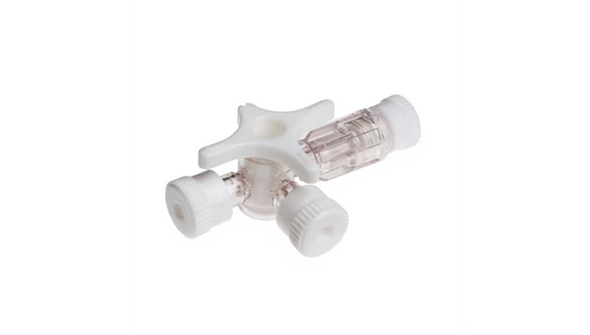 BD® Connecta™ stopcock 3 way White - Box of 50 - 