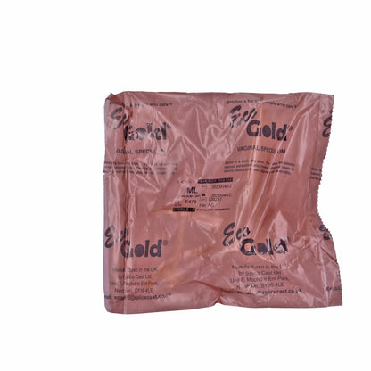 EcoGold Speculum Medium Long (Sterile) With Lock - Brown - Pack of 20 - EcoGold