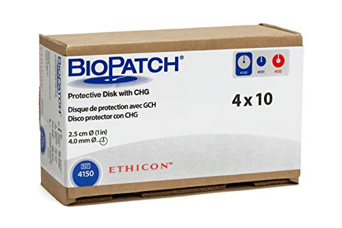 BioPatch dressing - 25mm disc/ 4mm hole x 10