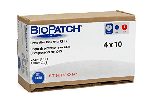 BioPatch dressing - 25mm disc/ 4mm hole x 10 - 3S Healthcare