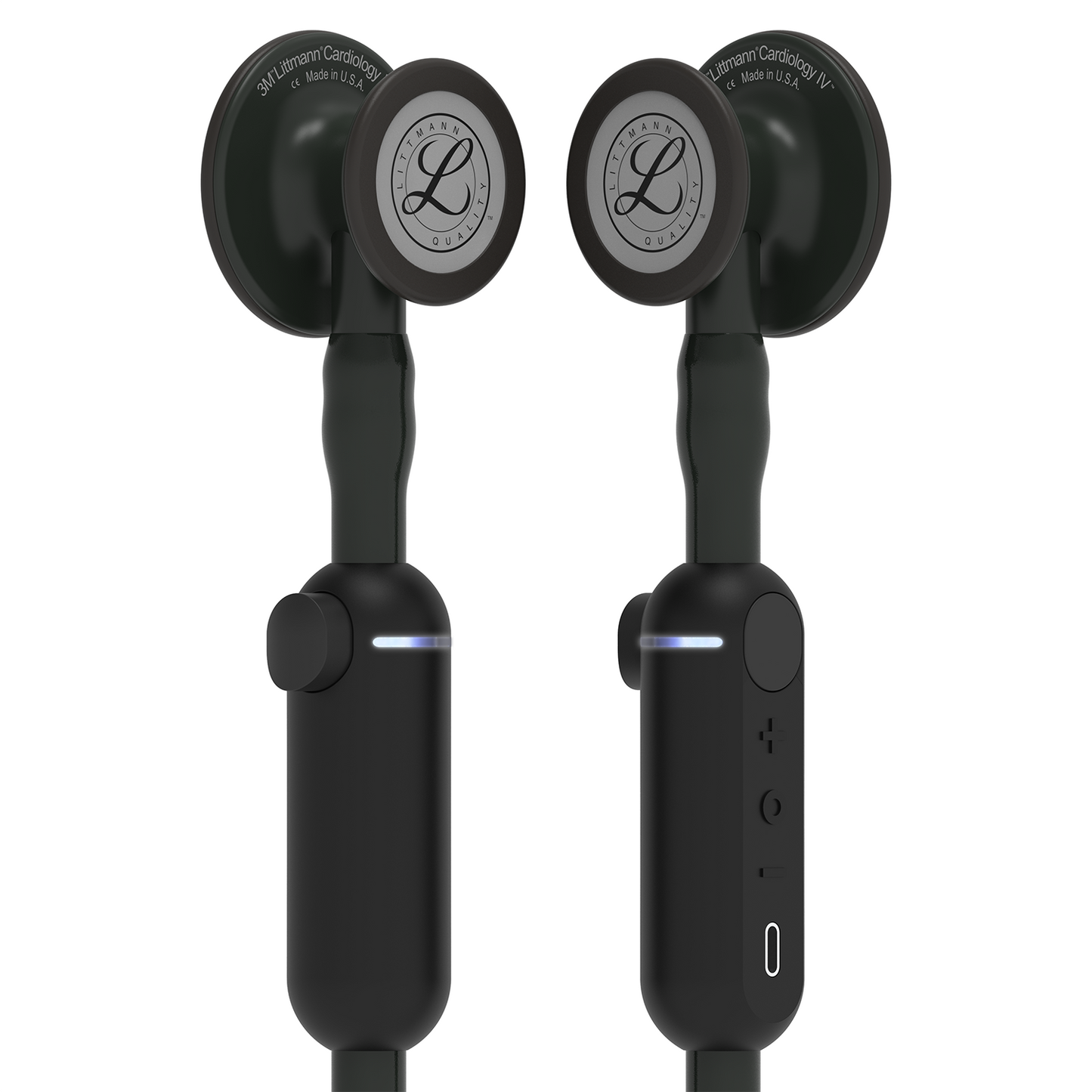 Littmann CORE Digital Stethoscope 8490 - Black - Over Engraved - Littmann Stethoscopes