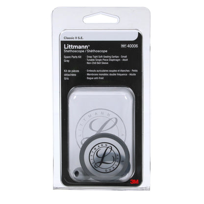 3M Littmann Spare Parts Kit - Classic II S.E. Stethoscopes - Grey - Littmann Stethoscopes
