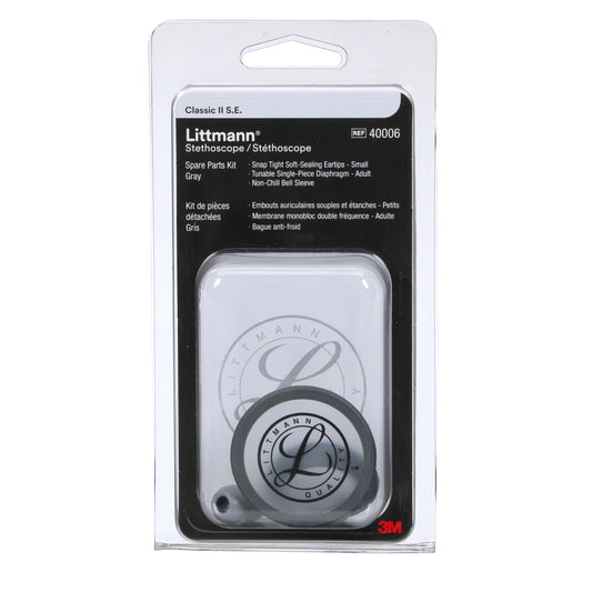 3M Littmann Spare Parts Kit - Classic II S.E. Stethoscopes - Grey - Littmann Stethoscopes