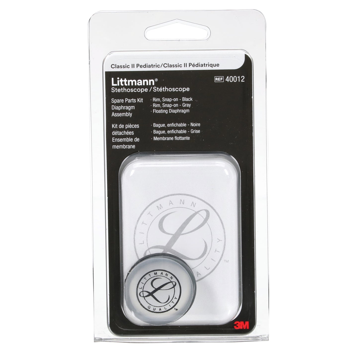 3M Littmann Spare Parts Kit - Classic II Paediatric Stethoscopes Diaphragm Assembly - Littmann Stethoscopes