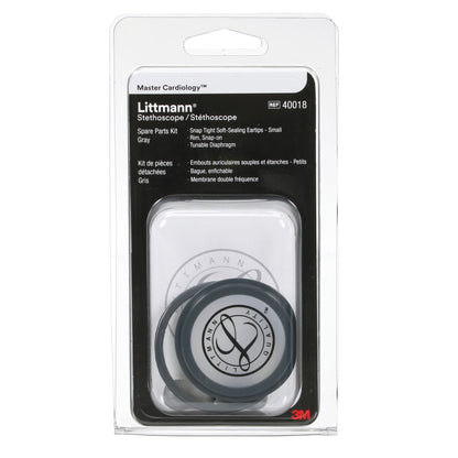 3M Littmann Spare Parts Kit - Master Cardiology Stethoscopes - Grey - Littmann Stethoscopes