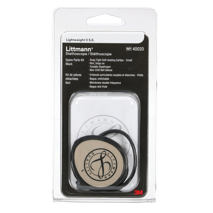 3M Littmann Spare Parts Kit - Lightweight II S.E. Stethoscopes - Black - Littmann Stethoscopes