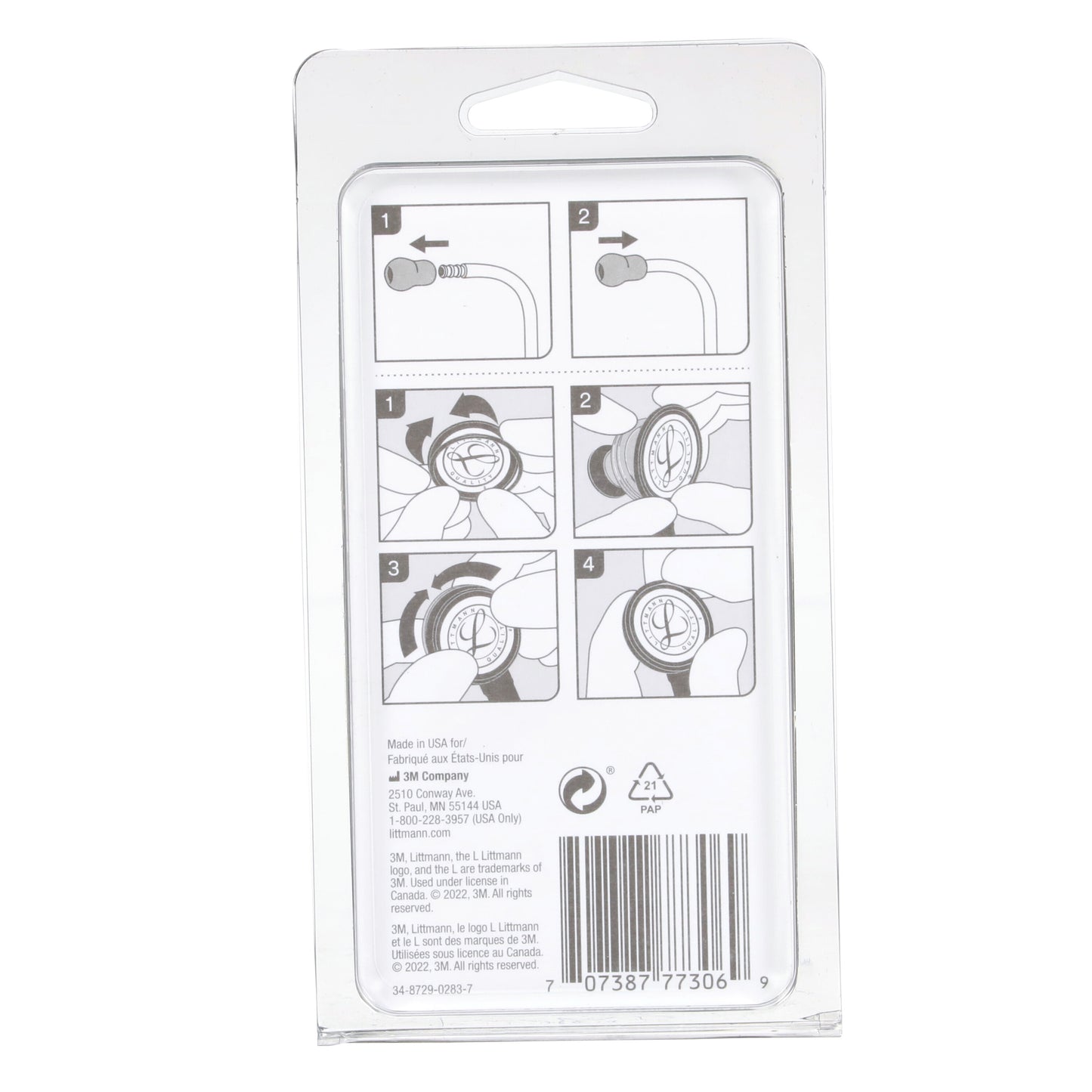 3M Littmann Spare Parts Kit - Lightweight II S.E. Stethoscopes - Light Brown - Littmann Stethoscopes