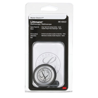 3M Littmann Spare Parts Kit - Master Classic Stethoscopes - Black - Littmann Stethoscopes