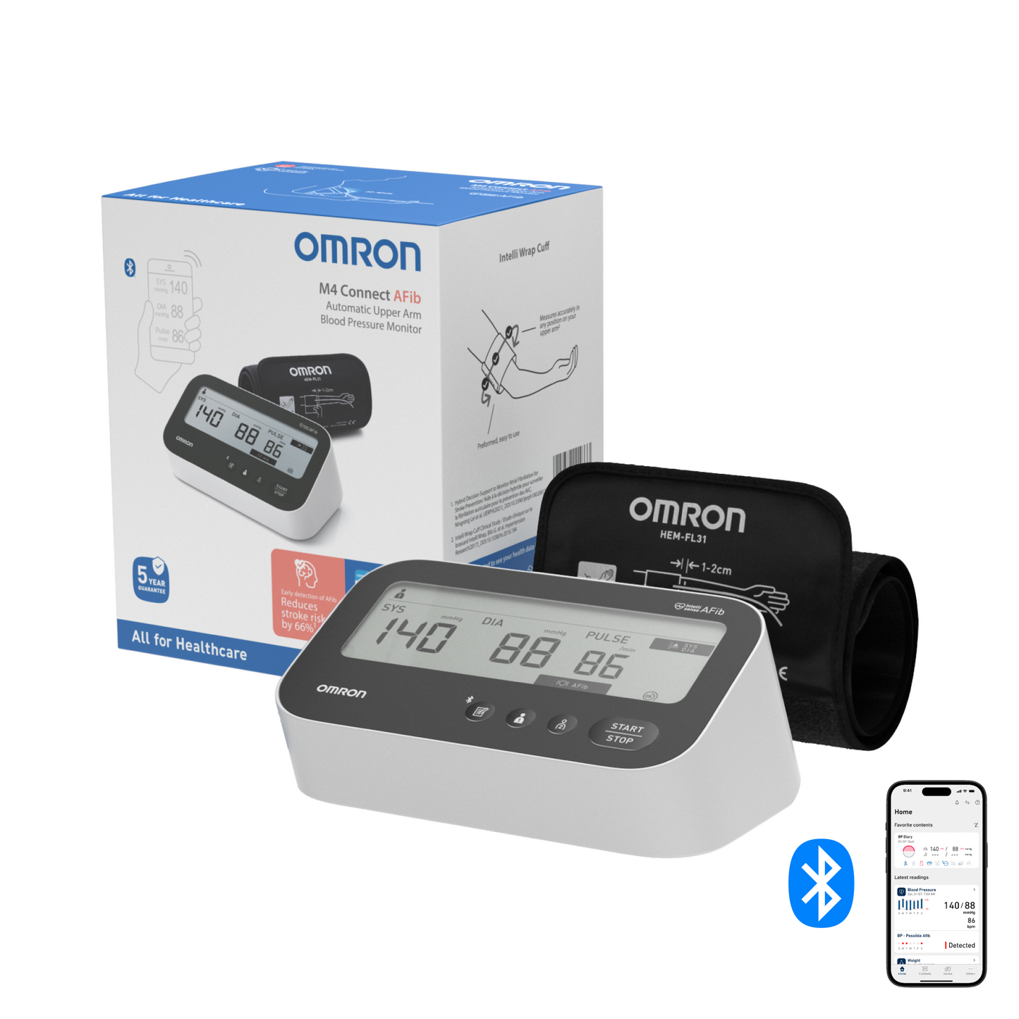 M4 Connect AFib - Upper Am BPM - 