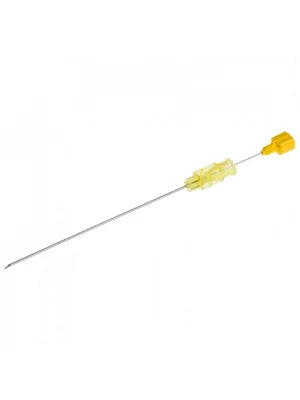 Yale™ Quincke Point Spinal Needles without Introducer Yello 20g x 88 Pack of 25 - 