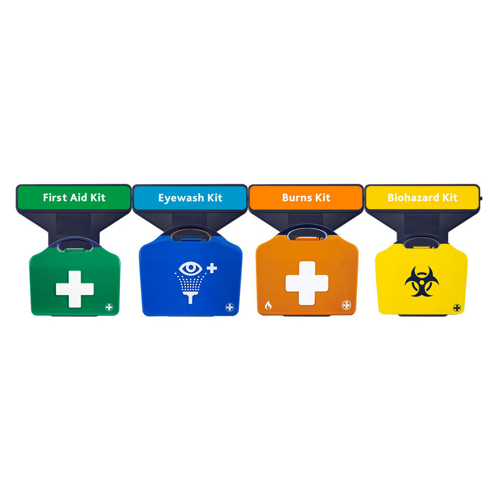 AuraPoint - 4 Unit Point - Medium BS8599-1 First Aid, Double Eyewash ...