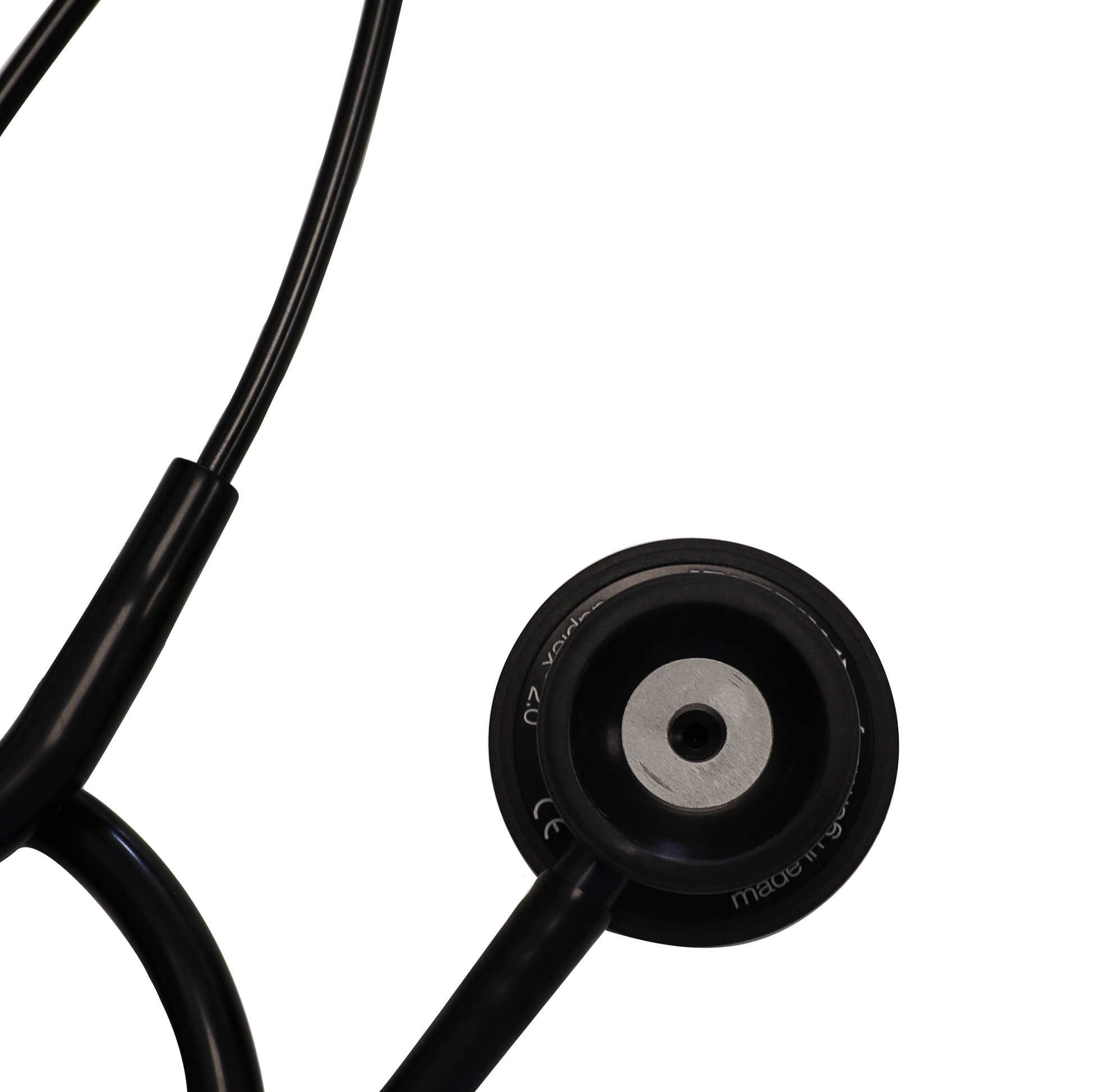 Stethoscope duplex 2.0 white, stainless steel - OVER-ENGRAVED - 