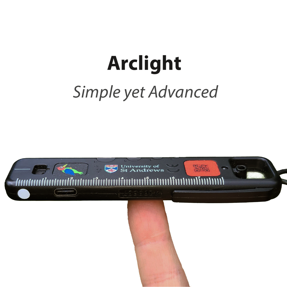 Arclight Pocket-Sized Ophthalmoscope, Loupe, and Otoscope with USB Charger – Compact & Rechargeable - 