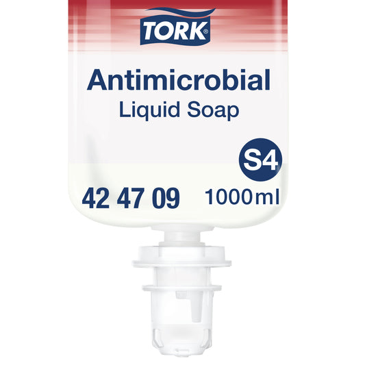 Tork Antimicrobial Hand Washing Liquid Soap S4 x6 - 