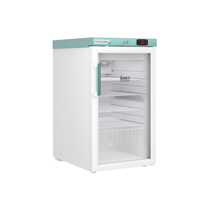 PPGR120BT - LEC 120L Pharmacy Plus Undercounter Fridge with Glass Door