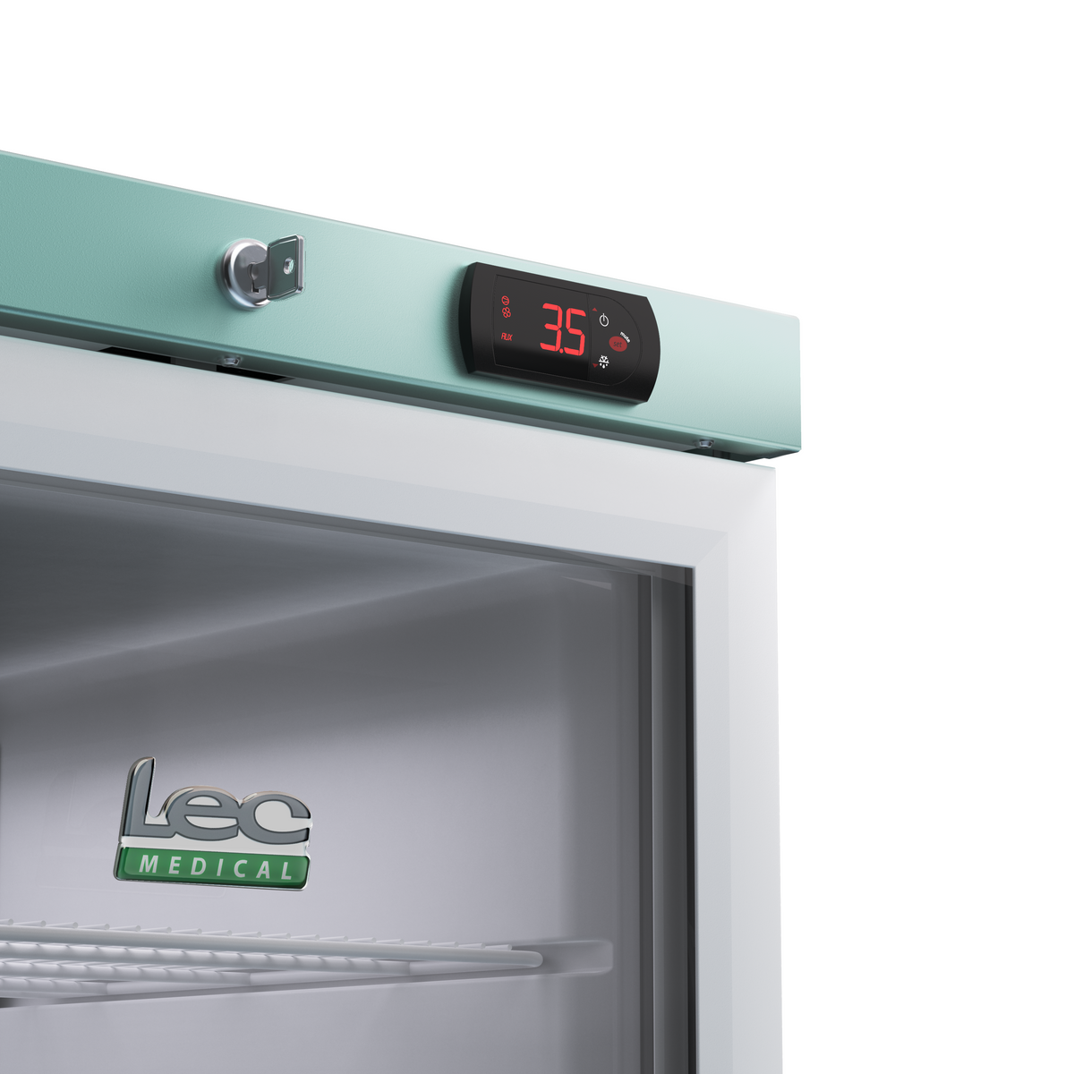 80L Countertop Pharmacy Essential Refrigerator with Glass Door