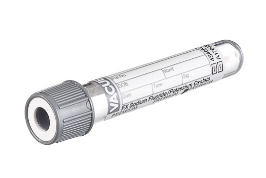 Vacuette® Tube 2ml FX Sodium Fluoride / Potassium Oxalate - Box of 50 - 