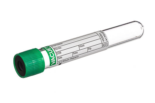 VACUETTE® TUBE 9 ml LH Lithium Heparin - Box of 50 - 