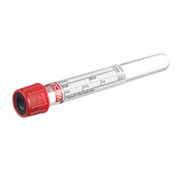 VACUETTE® Tube, Serum, 6ml, 13x100mm, Red/Black Cap, Sterile - Pack Of 50 - 