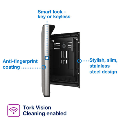 Tork Xpress®  Multifold Hand Towel Dispenser Stainless Steel H2 - 