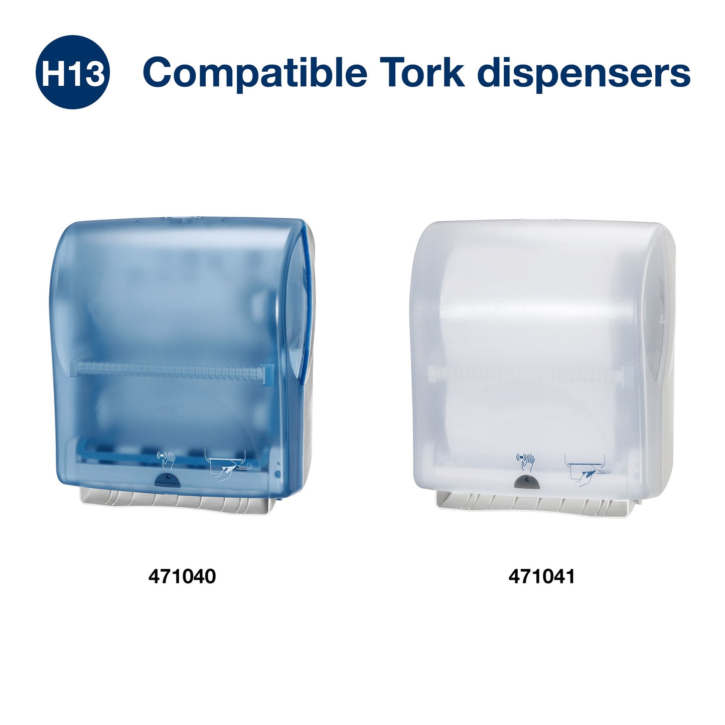 Tork Paper Towel Roll White H13, Advanced, Tear-Resistant, 6 Rolls x 143m, 471110 - 