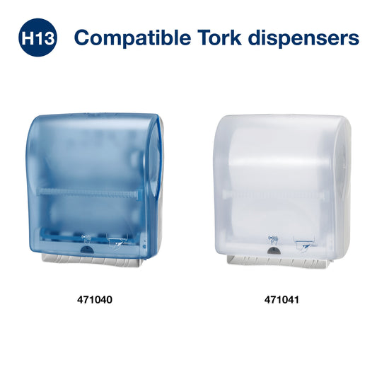 Tork Paper Towel Roll White H13, Advanced, Tear-Resistant, 6 Rolls x 143m, 471110 - 