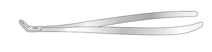 Lane Screw Holding Forceps - 22cm - 
