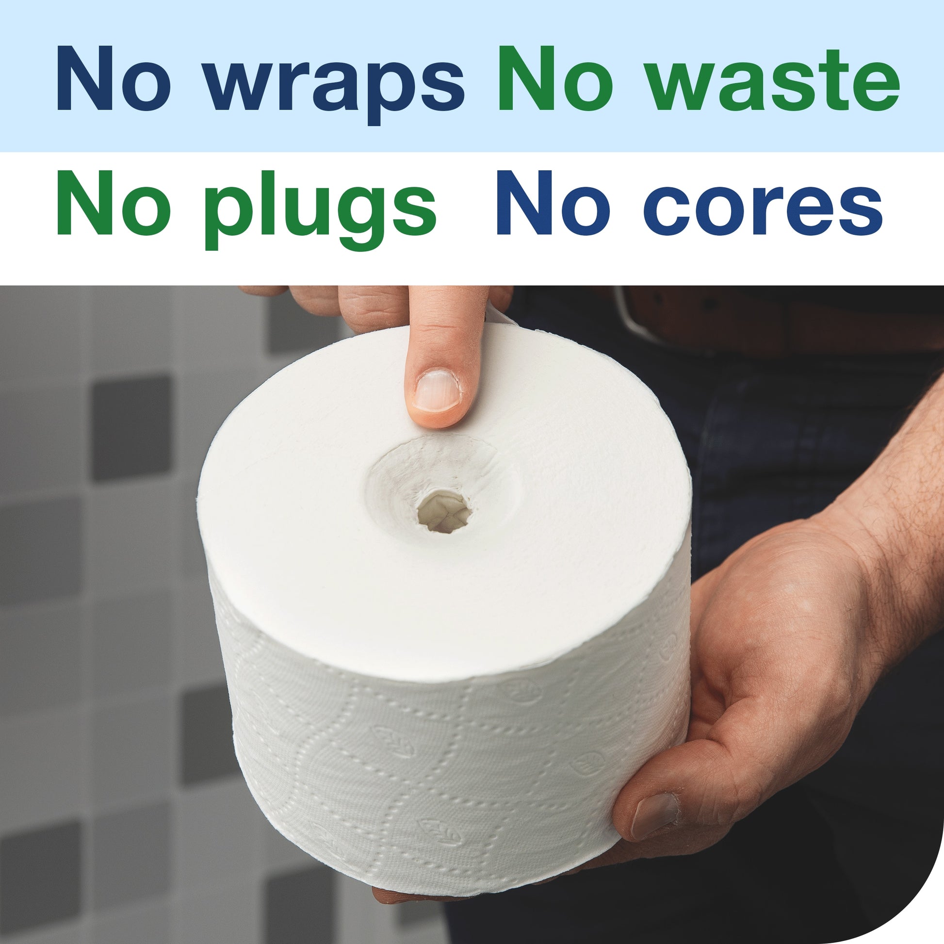 Tork OptiServe Coreless Toilet Paper - 2 Ply - Pack of 24 (Copy) - 