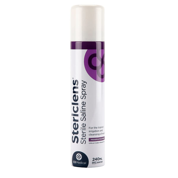 Stericlens Sterile Saline Spray x 100ml Medisave UK