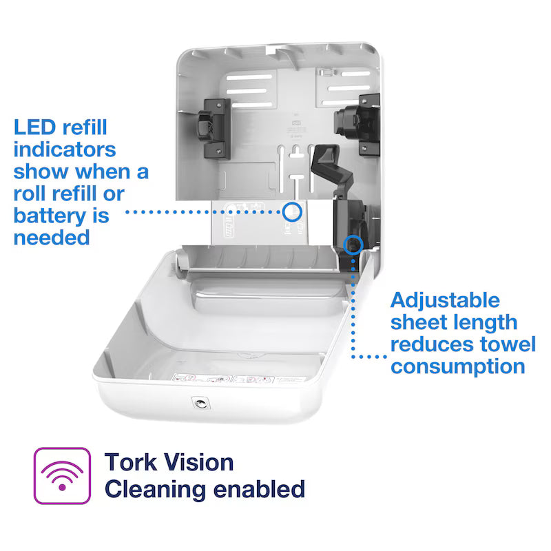 Tork Matic® Automatic Hand Towel Roll Dispenser White H1 - 