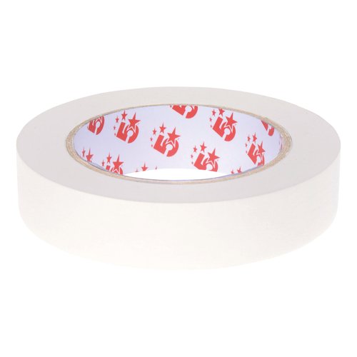 5 Star Double Sided Display Tape Polypropylene 25mm x 33m (Pack of 6)