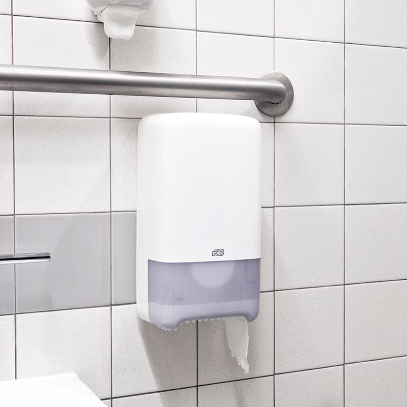 Tork Mid-size Toilet Roll White T6 - Case of 27 - 