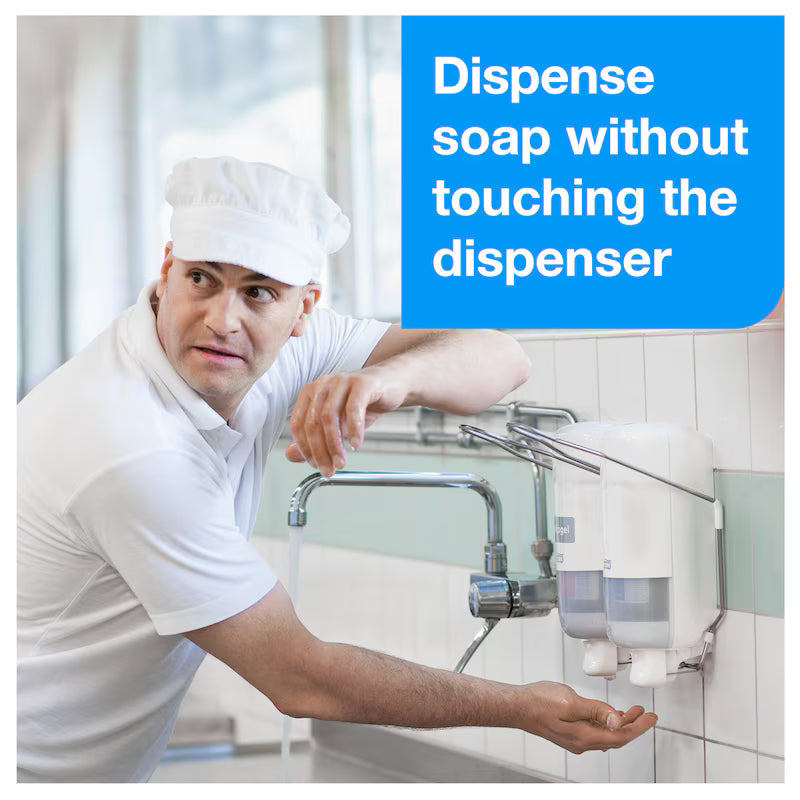 Tork Liquid Soap Dispenser with Arm Lever White S1 - 