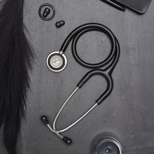 Littmann Classic III Monitoring Stethoscope: Satin Black Tube 5620C