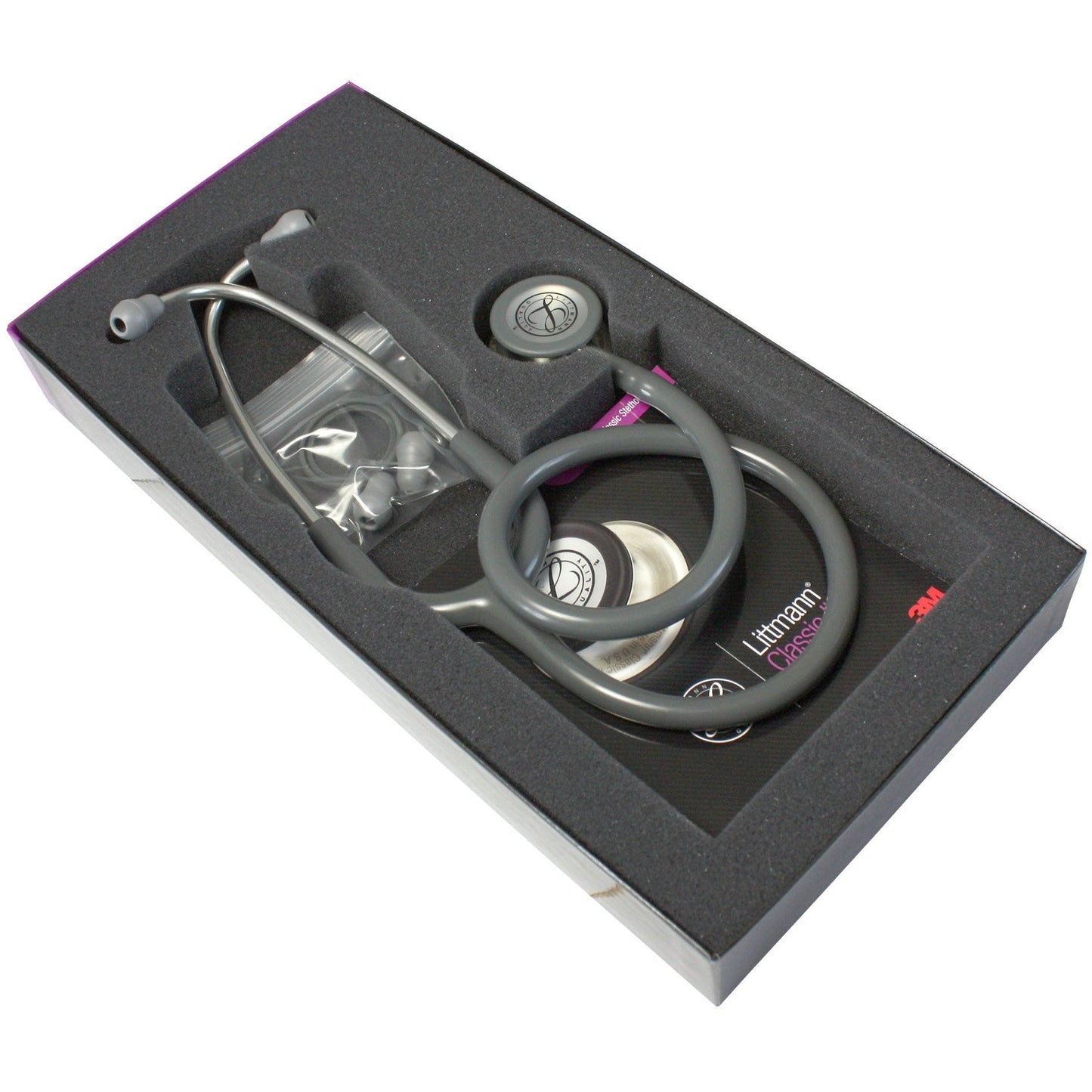 Littmann Classic III Monitoring Stethoscope: Grey 5621 - Freshers Voucher - Littmann Stethoscopes