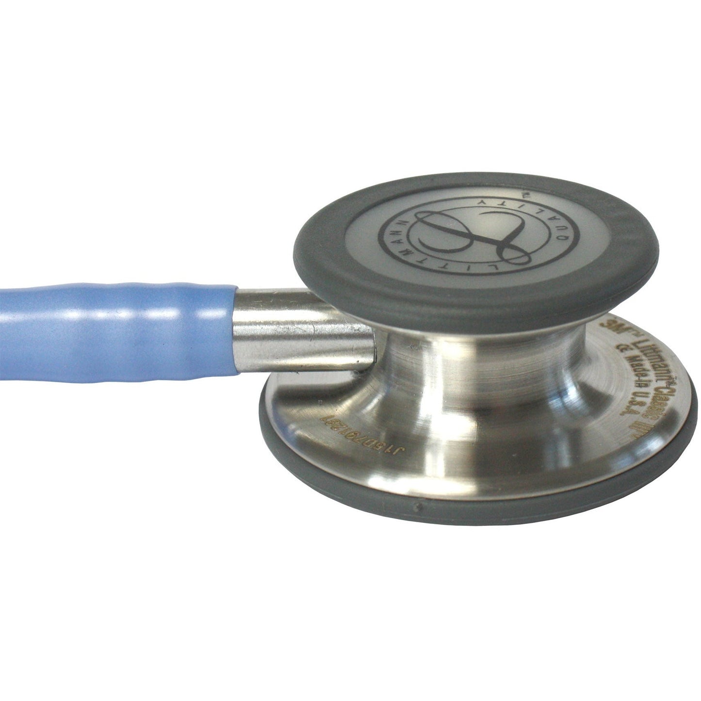 Littmann Classic III Monitoring Stethoscope: Ceil Blue 5630 - Over Engraved - Littmann Stethoscopes
