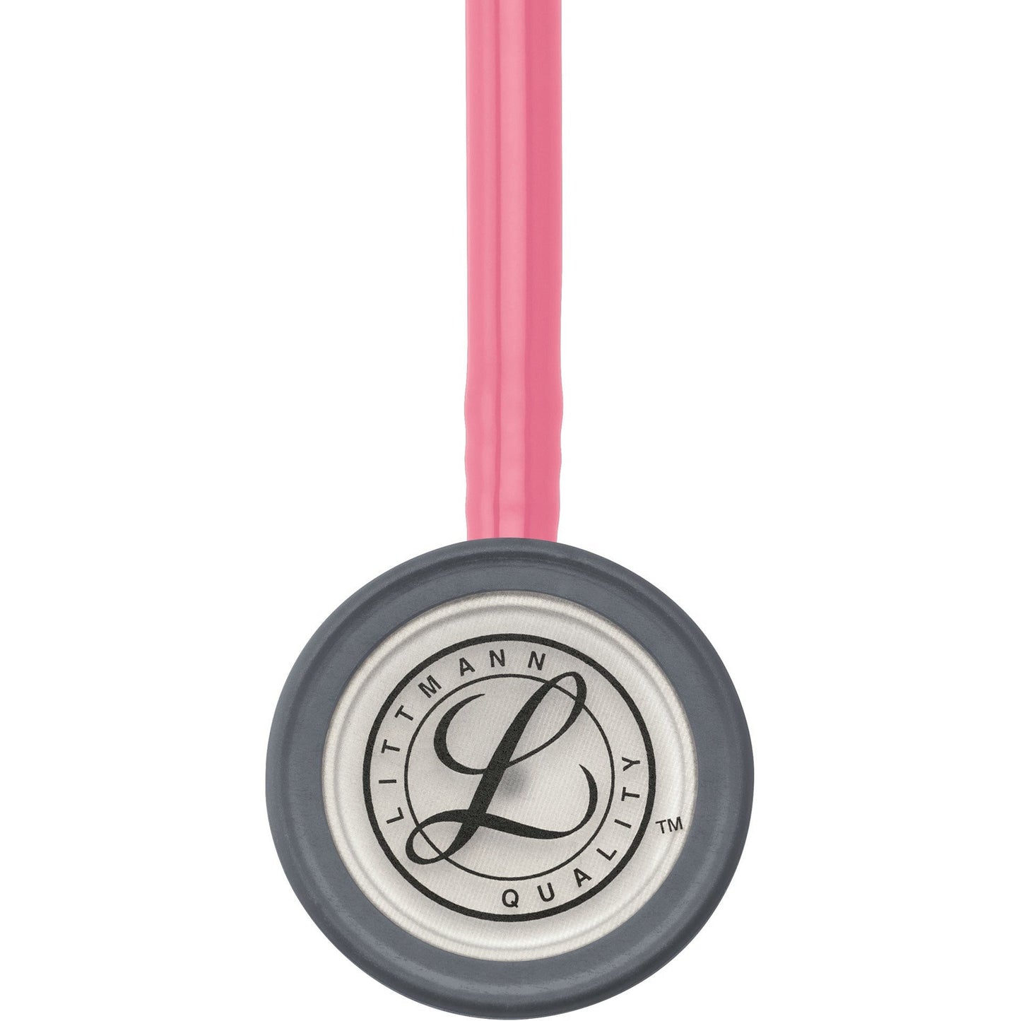 Littmann Classic III Monitoring Stethoscope: Pearl Pink 5633 - Over Engraved - Littmann Stethoscopes