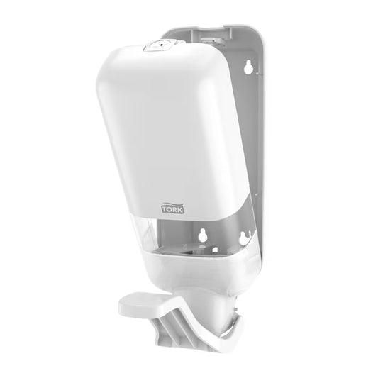 Tork Soap and Sanitiser Dispenser with Arm-Lever White S4 - 