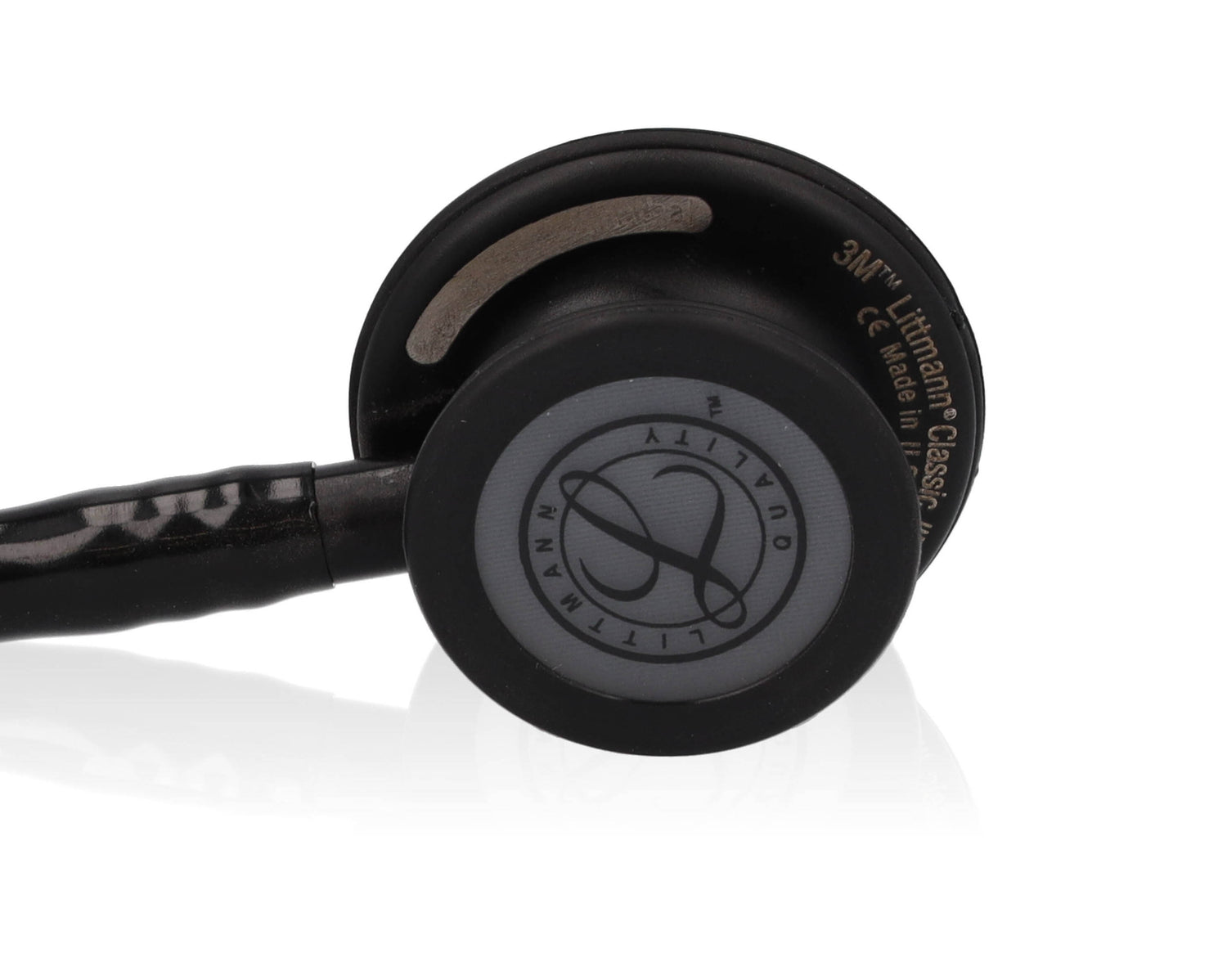 Littmann Classic III Monitoring Stethoscope: All Black 5803 - Over Engraved - Littmann Stethoscopes