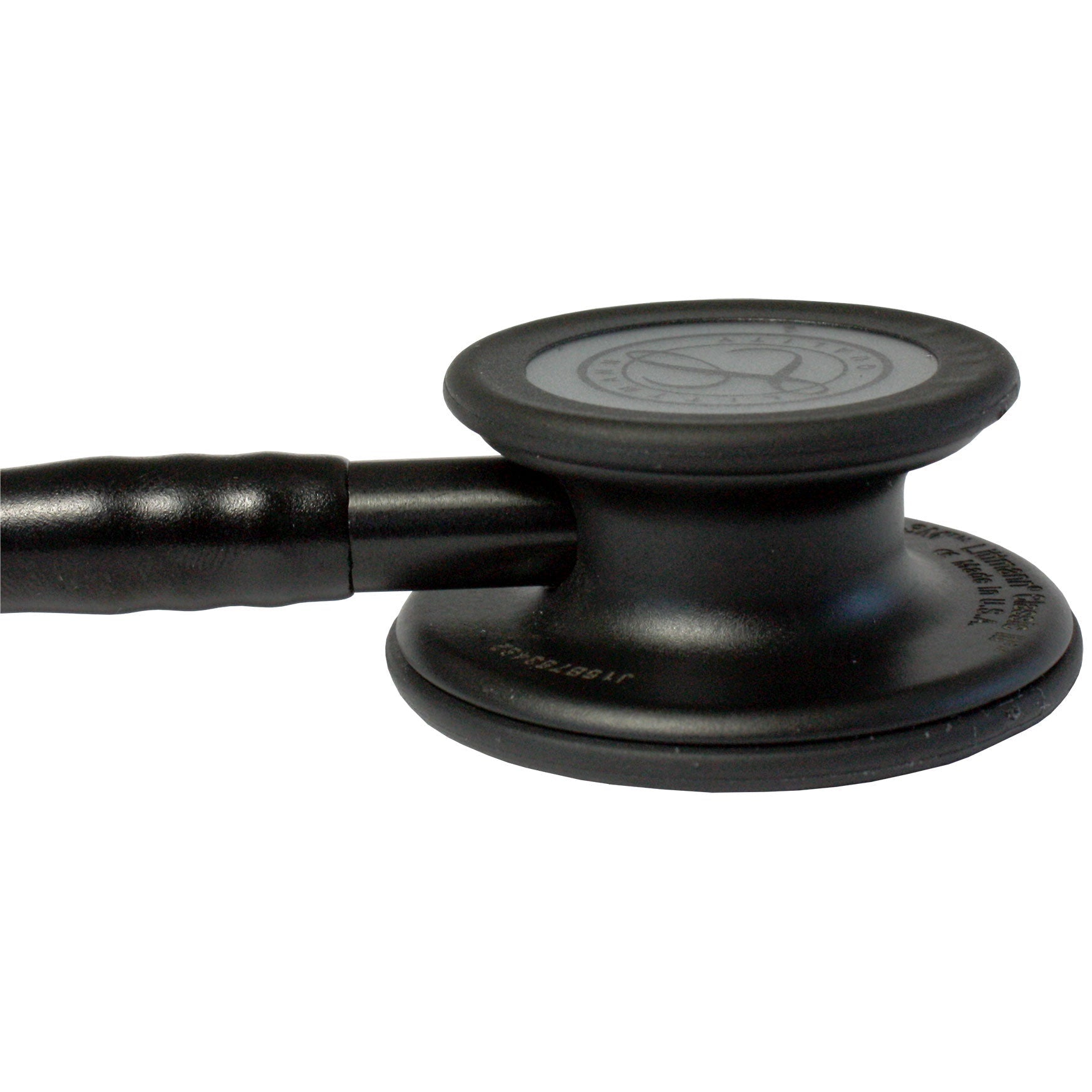 Littmann Classic III Monitoring Stethoscope: All Black 5803 - Over Engraved - Littmann Stethoscopes