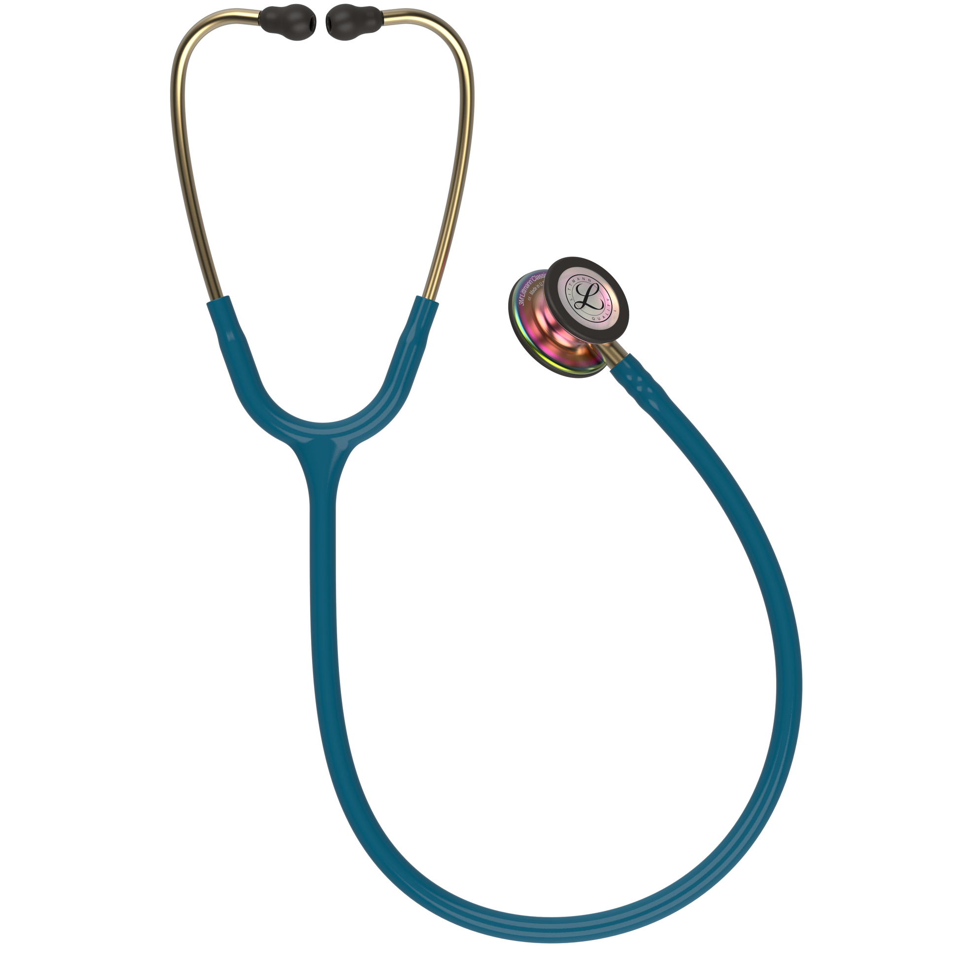 Littmann Classic III Monitoring Stethoscope: Caribbean Blue Rainbow 5807 - Freshers Voucher - Littmann Stethoscopes