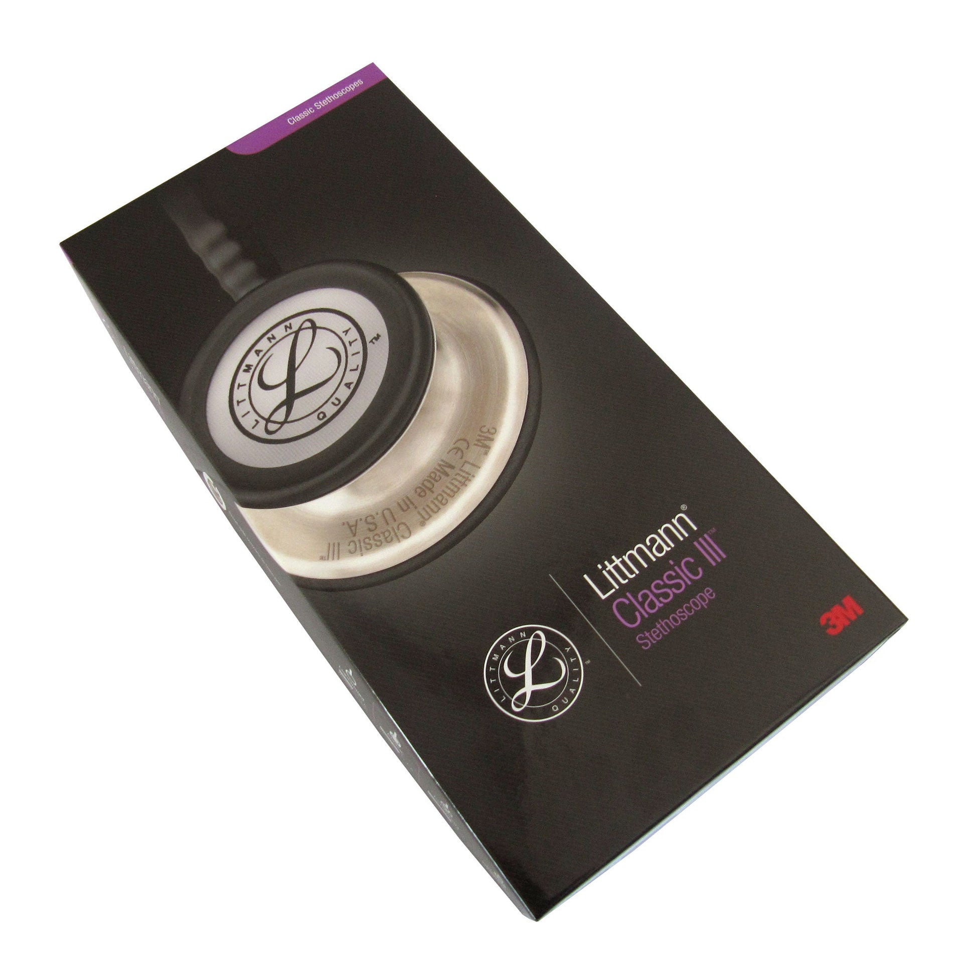 Littmann Classic III Monitoring Stethoscope: Caribbean Blue Rainbow 5807 - Over Engraved - Littmann Stethoscopes