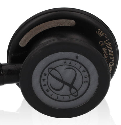 Littmann Cardiology IV Diagnostic Stethoscope: Black & Smoke 6162 - Over Engraved - Littmann Stethoscopes