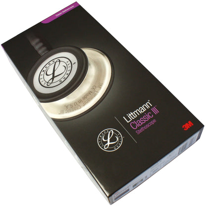 Littmann Classic III Monitoring Stethoscope: Plum 5831 - Over Engraved - Littmann Stethoscopes