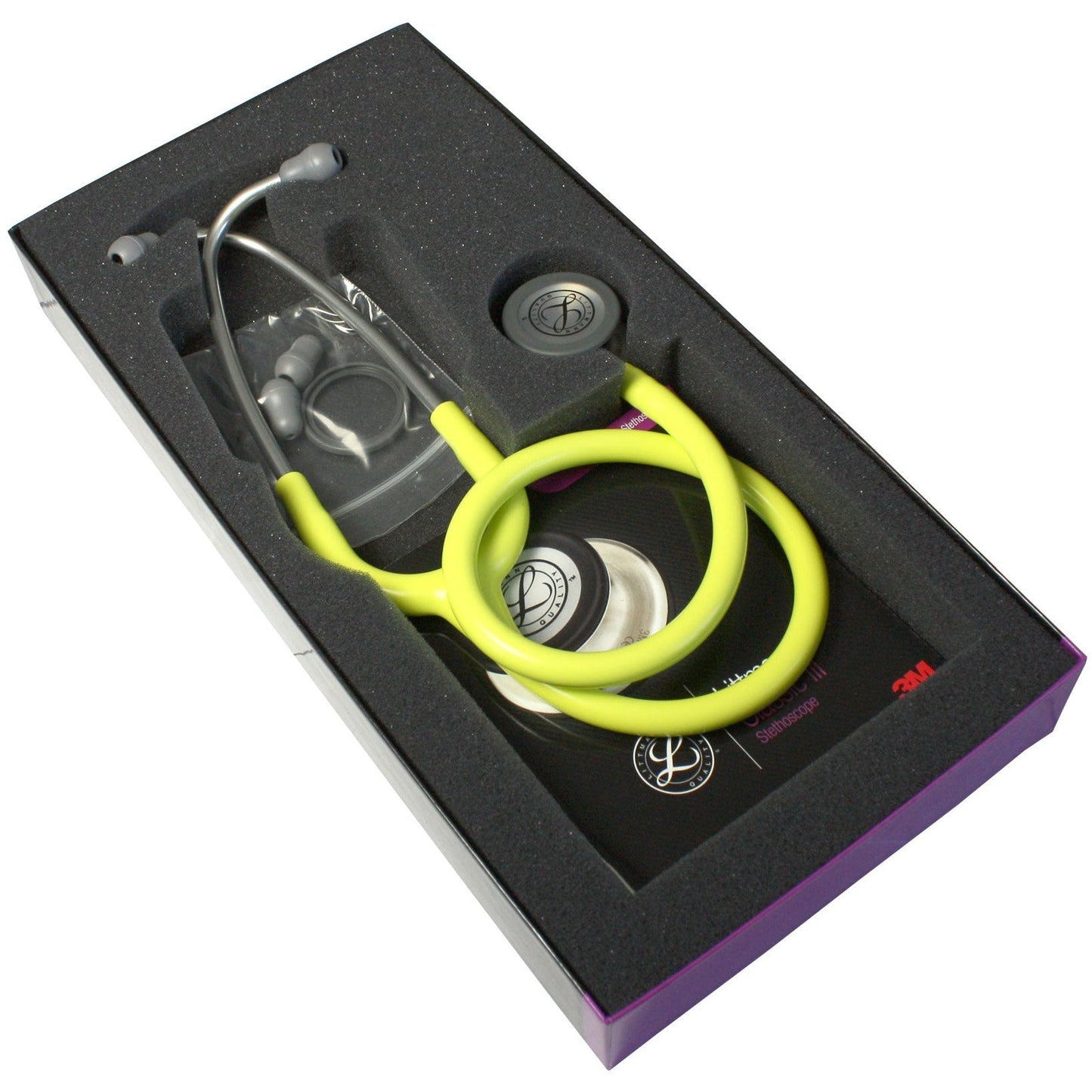 Littmann Classic III Monitoring Stethoscope: Lemon Lime 5839 - Freshers Voucher - Littmann Stethoscopes