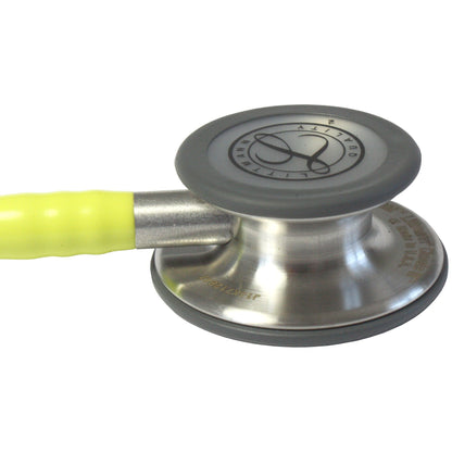 Littmann Classic III Monitoring Stethoscope: Lemon Lime 5839 - Over Engraved - Littmann Stethoscopes