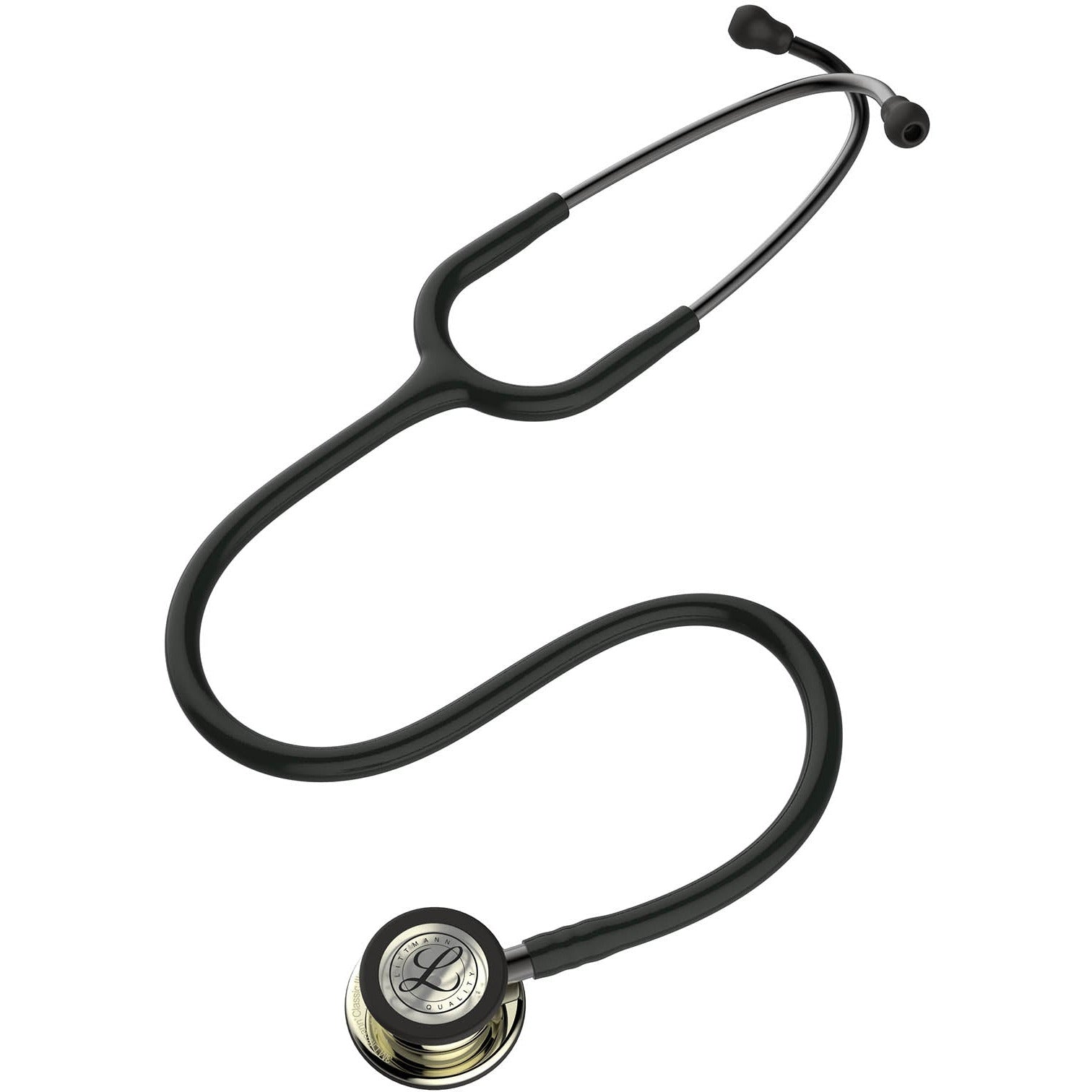 Littmann Classic III Monitoring Stethoscope: Champagne & Black 5861 - Over Engraved - Littmann Stethoscopes